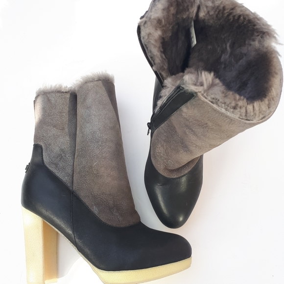 Australia Luxe Collective | Shearling Bootie - Picture 1 of 9